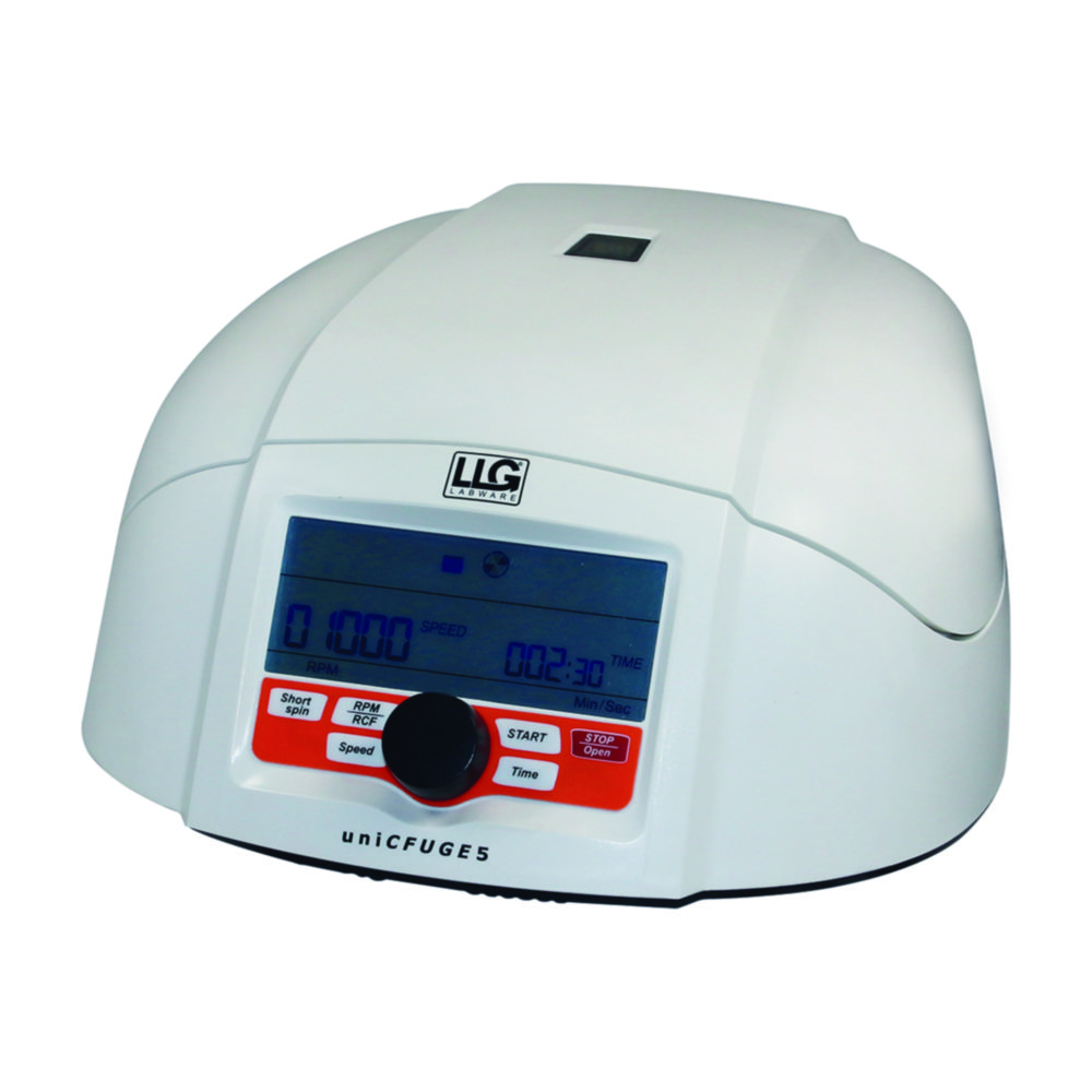 LLG uniCFUGE5 mikrocentrifug, rotor 12 x 1,5 ml