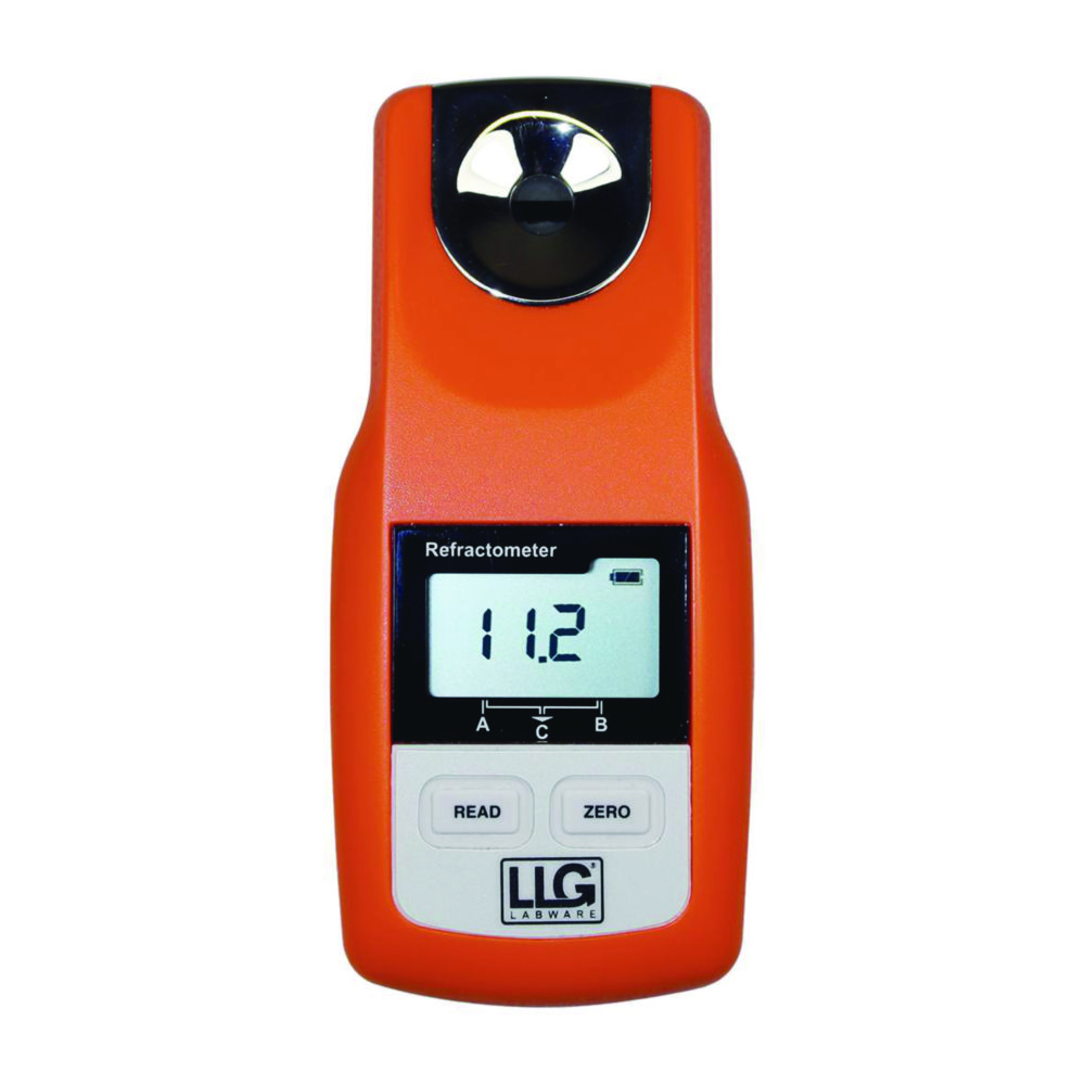 Digital pocket refractometer, LLG, uniREFRACTO 5 Pro, 0-95% Brix / 1.33-1.54 RI
