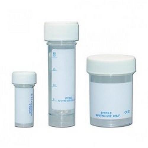LLG burk, PS, med PE skruvlock, sterila, 60 ml