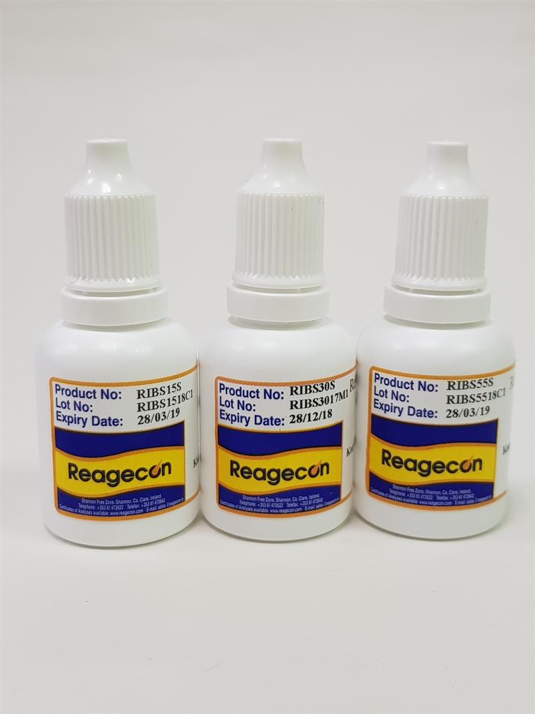 Brytningsindexlösning, Reagecon, 1,34325 nD, 20 °C, 15 mL