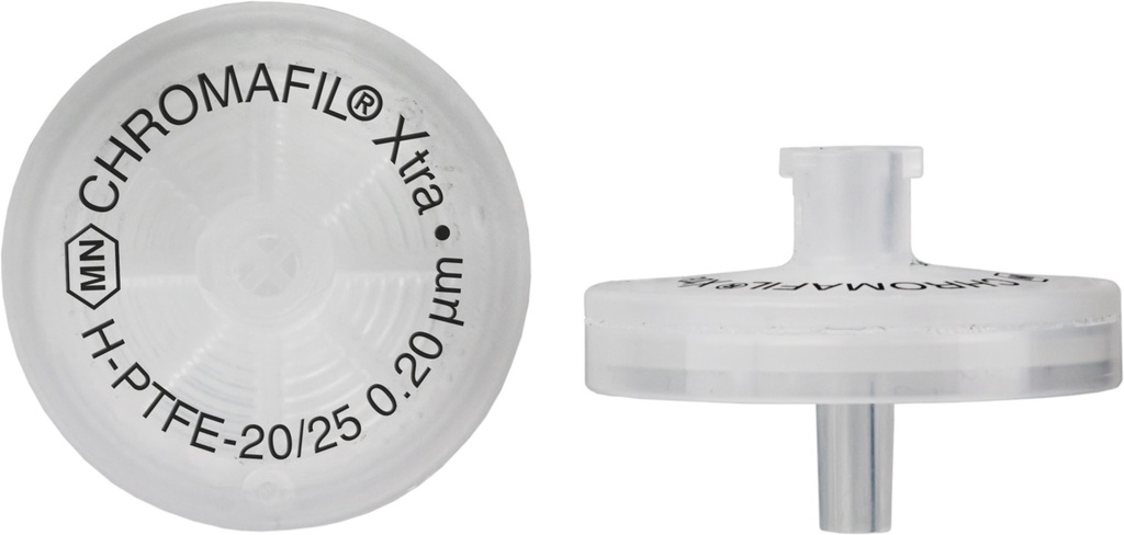 Sprutfilter, Macherey-Nagel CHROMAFIL Xtra, H-PTFE, Ø25 mm, 0,20 µm, 100 st.