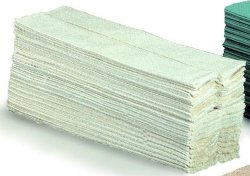 LLG servetter, veckade, vita, 22 x 42 cm