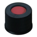 [6267111] Skruvlock, LLG, N 10, svart PP m. hål, gummi/PTFE 60 A