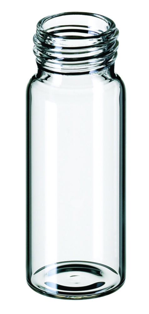 Vialer m. gänga, LLG, N 24 EPA, 30 mL, klar