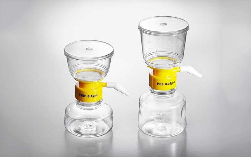 Filtreringsenhet, Jet Bio-Filtration BIOFIL, PES, 0,22 µm, 1000 mL, steril, 12 st.