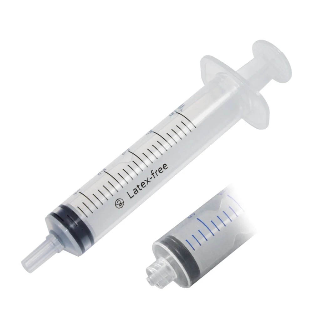 LLG Plastsprutor, 3-komponent, Luer, 10 ml