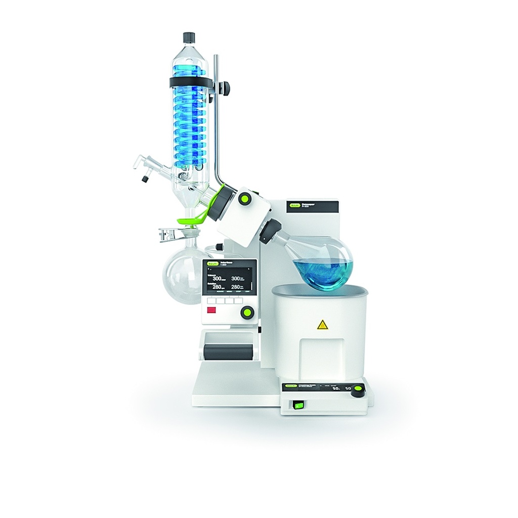 Rotavapor R-300S med bad 301, elektrisk lift
