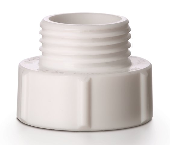 Gängadapter GL45, PTFE, till vakuum-filtrering