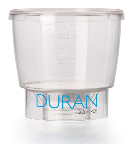 Filter till TILT, 500 ml, GL 45, Ø90 mm, 0,45 µm