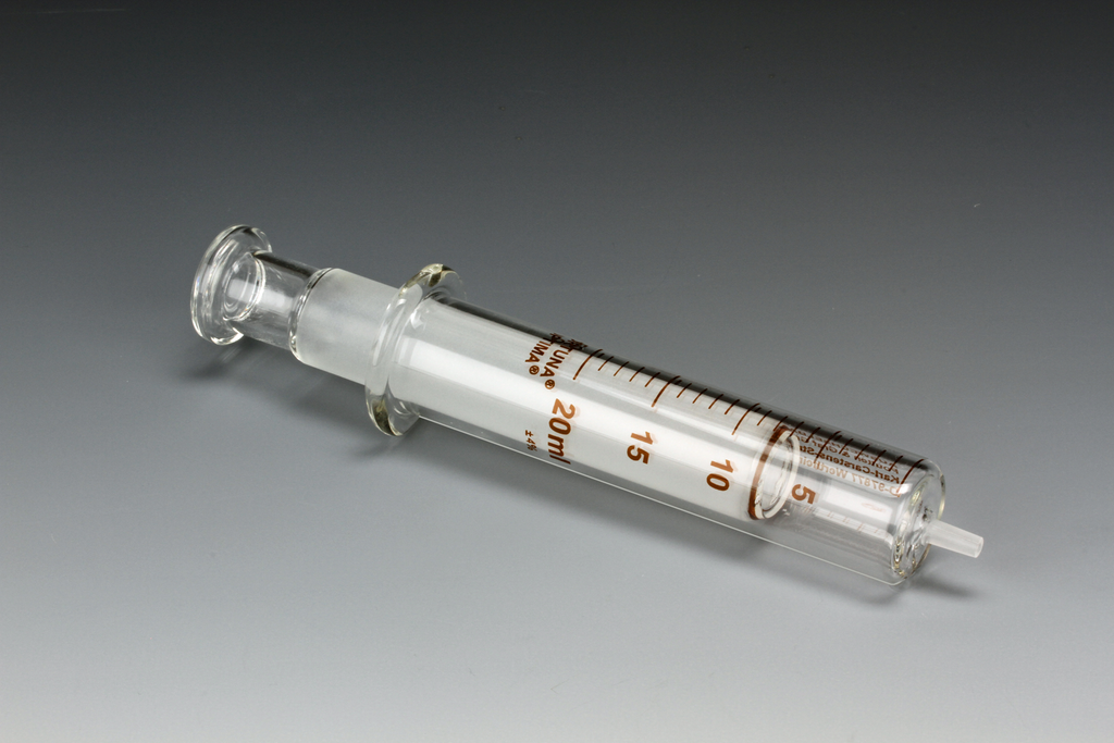 LLG glassprutor, med glas-luer slip, 50 ml