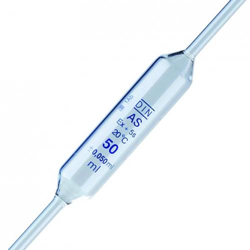 Vollpipett, LLG, kl. AS, 440 mm, 10 ml, 10 st.