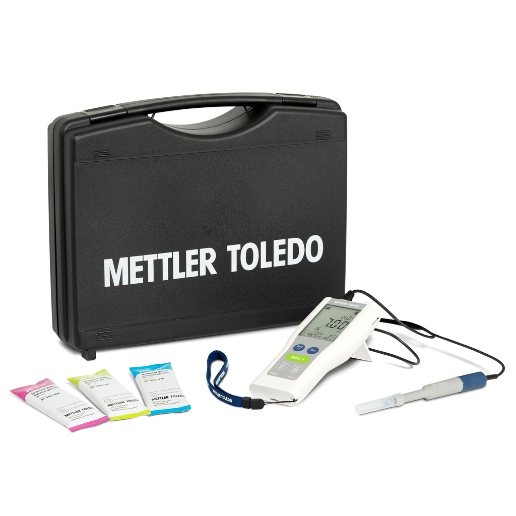 [6280114] pH-mätare, Mettler-Toledo FiveGo F2-Food-Kit, med väska och elektrod