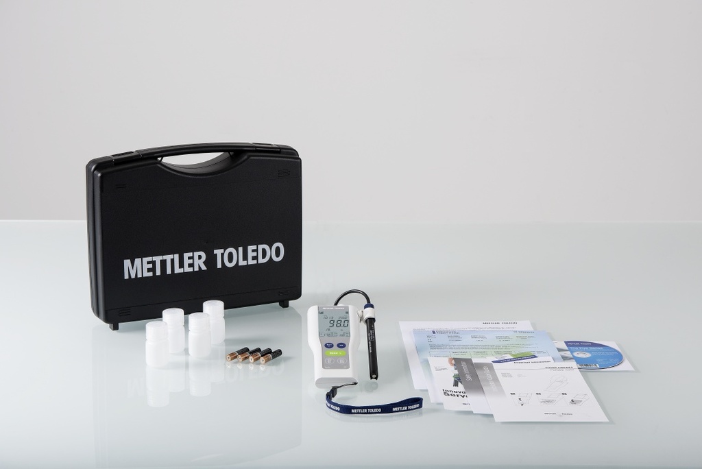 [6280120] Syrgasmätare DO, Mettler-Toledo FiveGo F4-Field-Kit, m. väska och elektrod