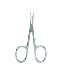 Medicinsk sax, Inox, 9 cm, extra fin, tunna blad