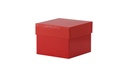 [1522782] Kryobox, TENAK, 133 x 133 x 100 mm, PP-belagd kartong, utan rutnät, röd