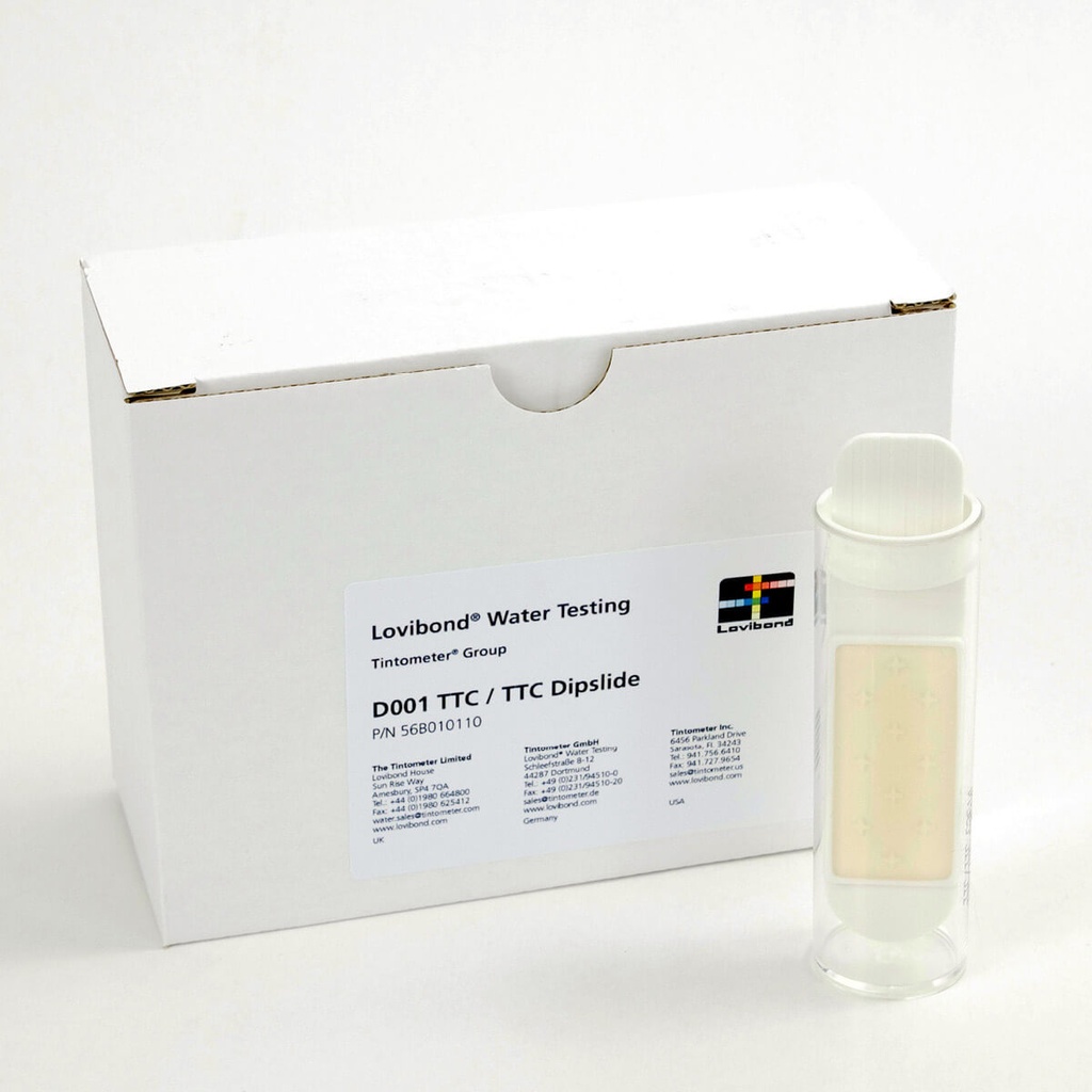 Dipslide, Lovibond D001 TTC/TTC, till total räkning