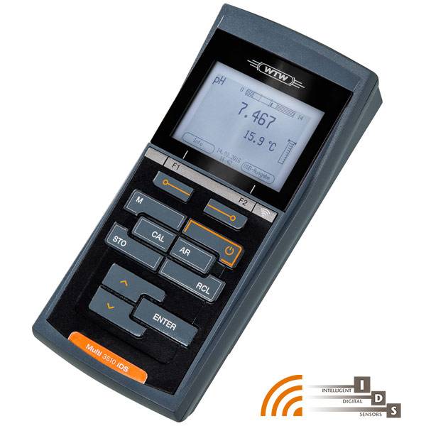 Multiparameter-mätare, WTW MultiLine 3510 IDS Set 1, 1 kanal, m. pH-elektrod