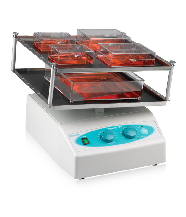 Rocking shaker 35 EZ dbl platform, 10-120rpm 230 V