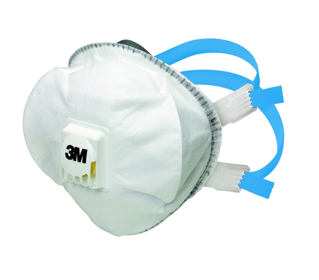 Andningsskydd, 3M 8825+, FFP2, med kylflödesventil