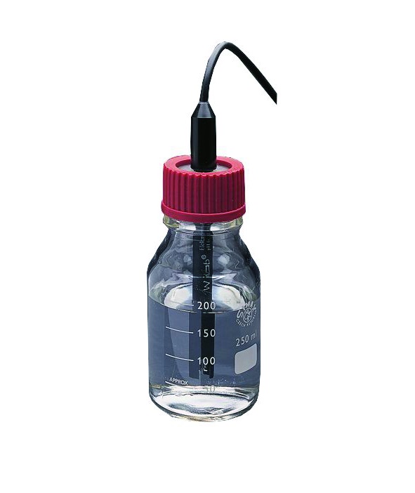 Förvaringsglas till elektrod, Winlab, m. skruvlock, 250 mL