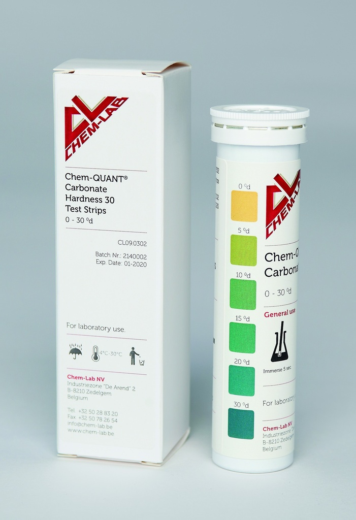 Chem-QUANT® perättiksyra 50 0-5-10-20-30-50 mg