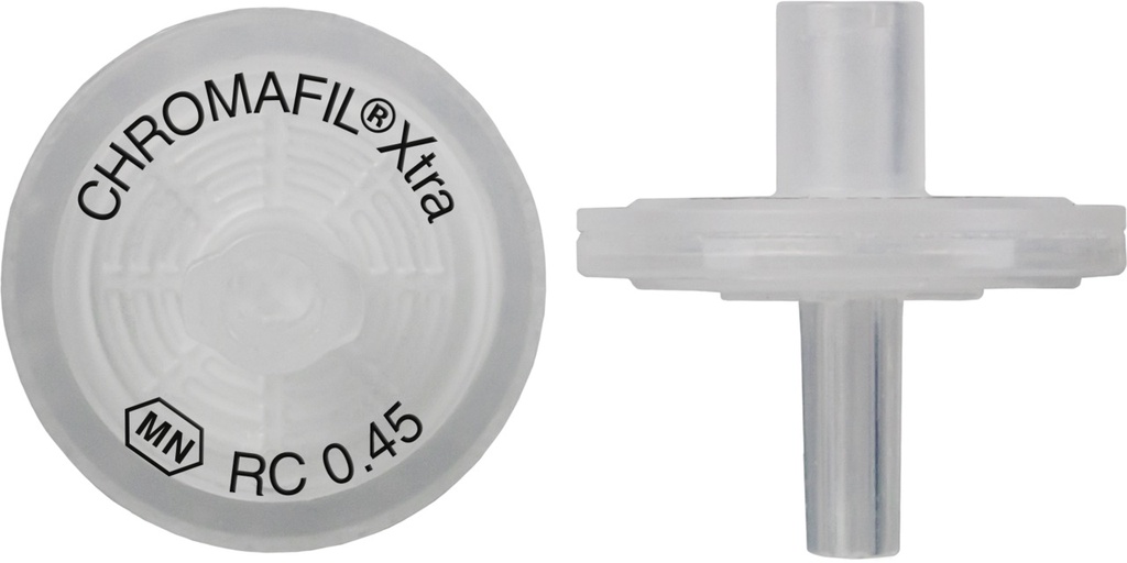 Sprutfilter, Macherey-Nagel CHROMAFIL Xtra, RC, Ø13 mm, 0,45 µm, 100 st.