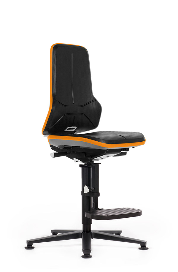 [6287726] Neonstol, PU-skum, steg/fötter/orange, 630-910 mm