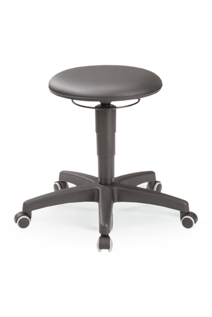LLG-Lab pall, imitationsläder, hjul, 460-630 mm
