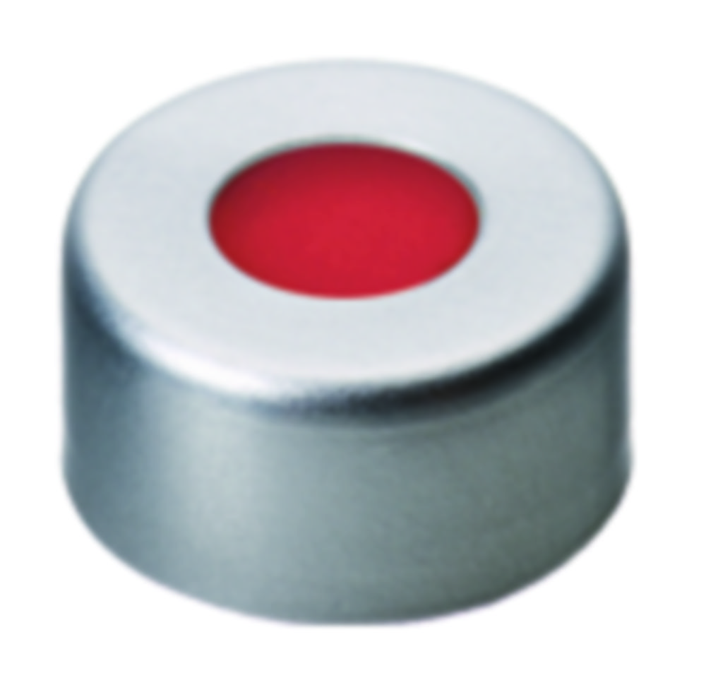 Crimp-lock, LLG, N 11, alu med hål, silver, gummi/PTFE 45 A