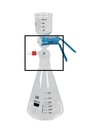 [6291857] Filterhållare, LLG, NS45/40, GL14, Ø47 mm, por. 1, 100-160 µm, till filtreringsapparat