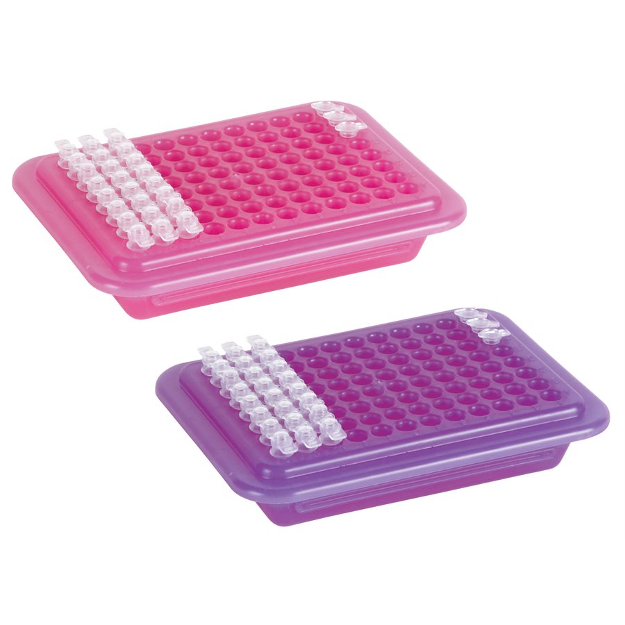 PCR® Cooler, 96 x 0,5/0,2 ml, rosa/lila