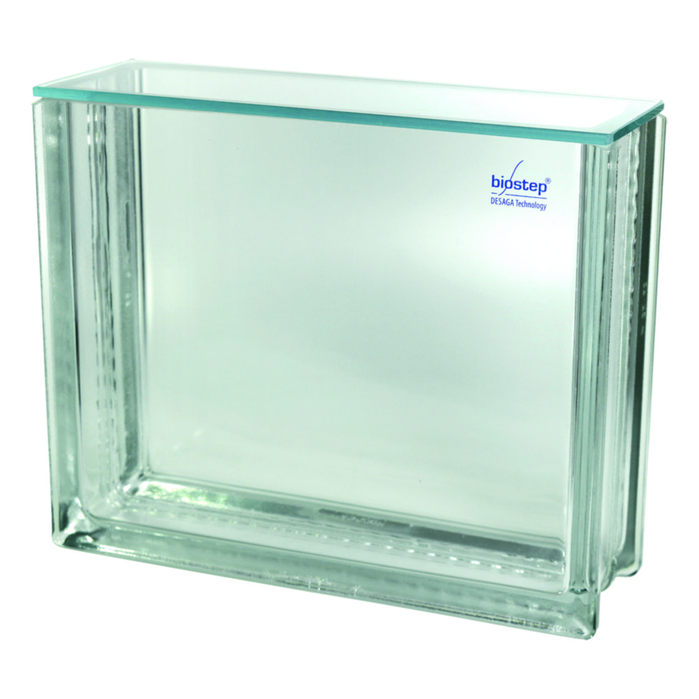 Separationskammare till TLC, Biostep, 200x200 mm, täckglas