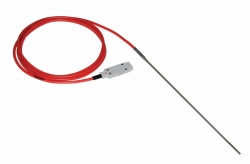 Temperaturgivare Pt1000, Ø3x250 mm, rostfri, -50-250°C, 2 meter kabel