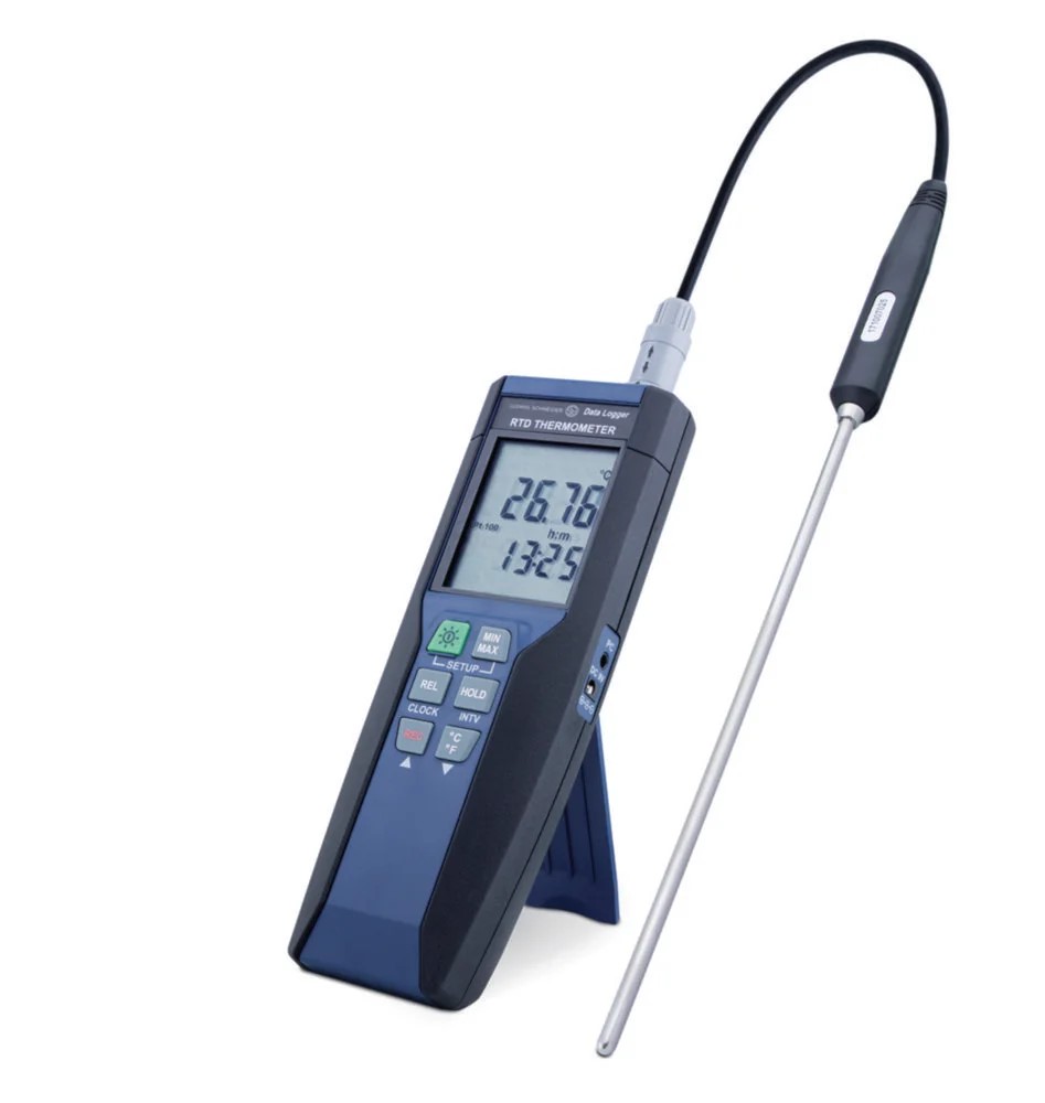 Termometer med PT100 givare Ø5x230 mm, -100-400°C