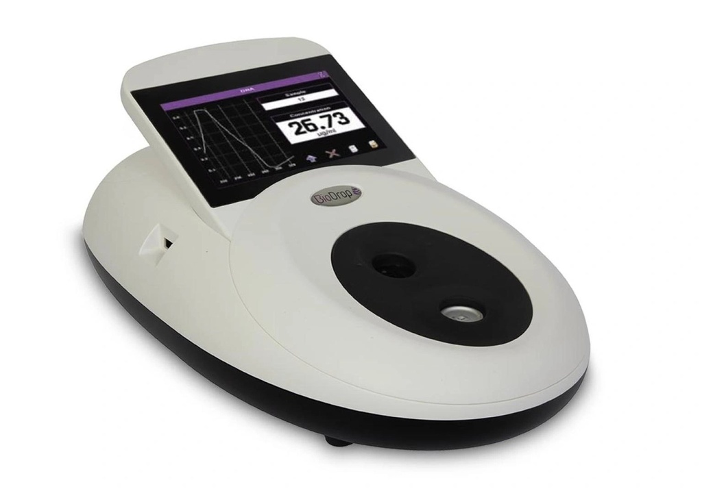BioDrop DUO spektrofotometer, vol. <0,5 μl