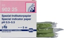 [1571822] pH-indikatorpapper, Macherey-Nagel Special, refill, pH 0,5 - 5,5, 3 rullar à 5 m