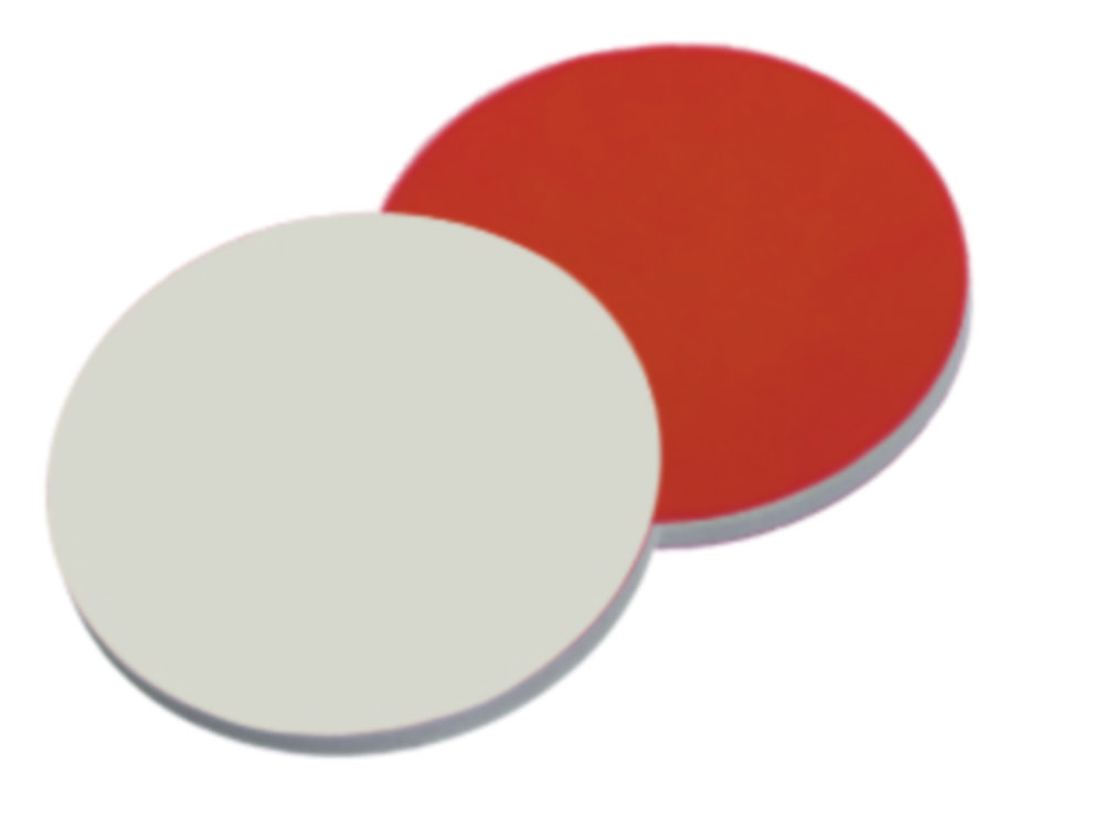 Septa, LLG, till N 13 Skruvlock, gummi(röt)/PTFE(beige) 45 A
