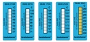 Thermax temperaturstrips, 8-punkts, 37 - 65°C