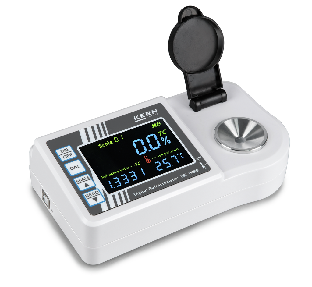 Digital pocket refractometer, Kern & Sohn, ORL 94BS, Brix 0-94%
