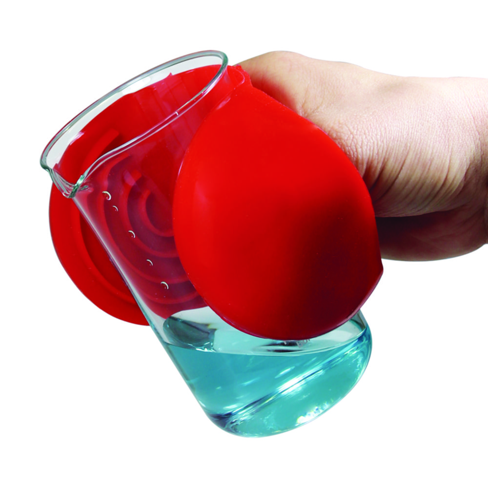 Handskydd, LLG TempHand, silikon gummi, böjlig från -50 til 250 °C