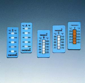 Thermax temperaturstrips, 5-punkts, 49 - 71°C