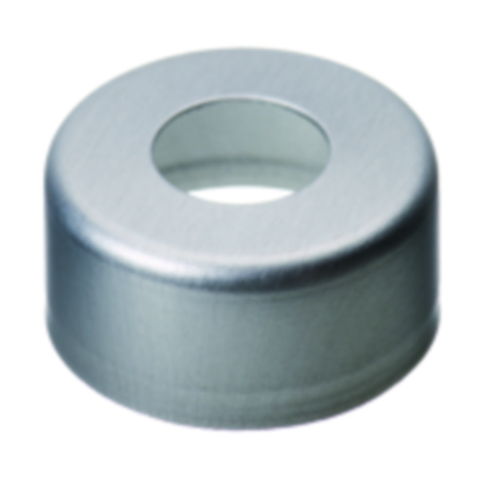 Crimp-lock, LLG, N 13, alu m. hål, silver