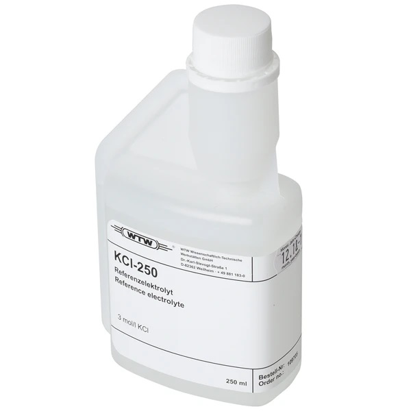 Elektrolyt, WTW, KCl, 3M, 250 mL