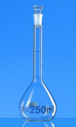 Mätkolv, BLAUBRAND kl. A, NS24, glaspropp, 1000 ml