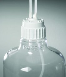 Nalgene skruvlock m/ 3 portar på 13 mm, PP, 83B
