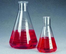 Erlenmeyerkolv med bafflar, 2000 ml, PC