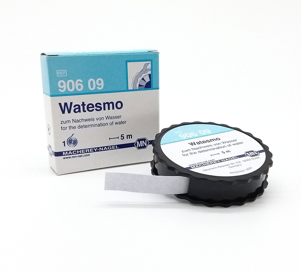 Watesmo testpapper, rulle med 10 mm x 5 m