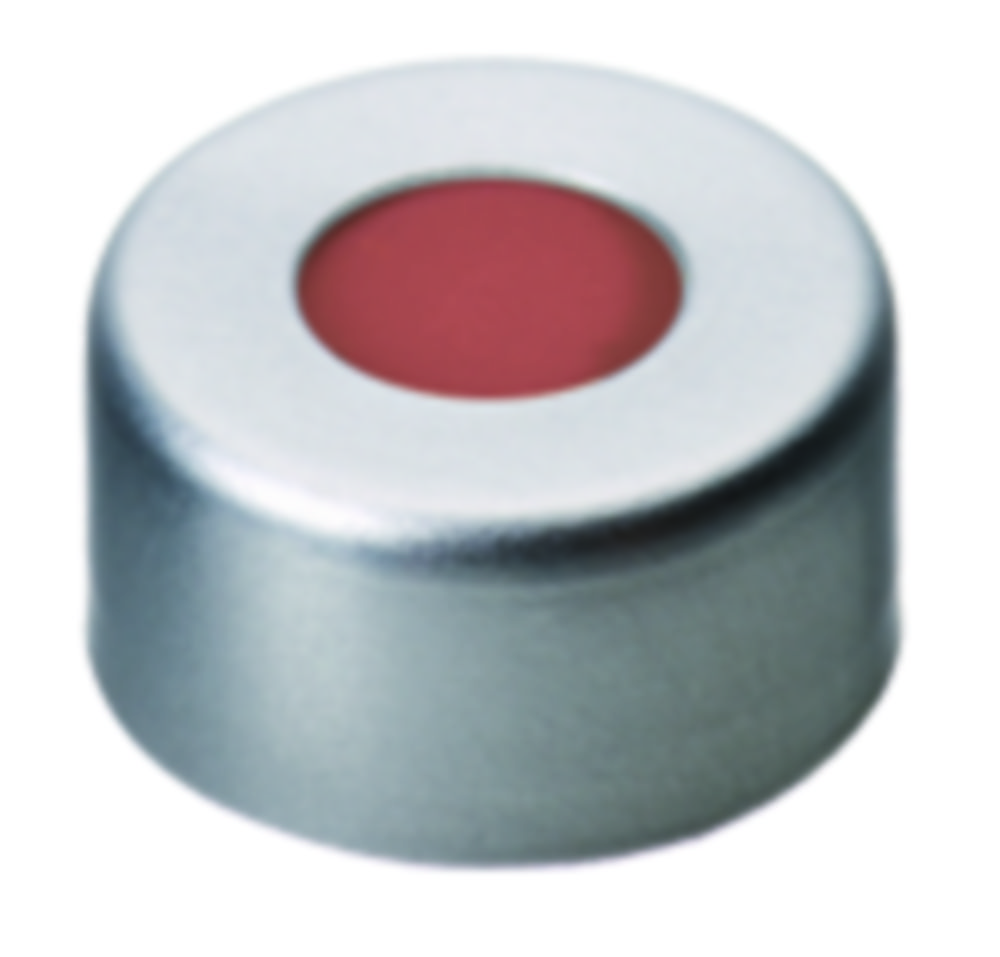 Crimp-lock, LLG, N 11, alu m. hål, silver, gummi/butyl/PTFE 45 A