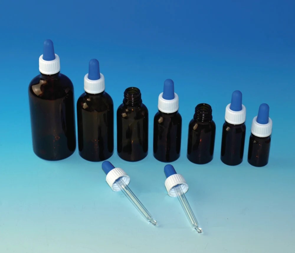 Pipetting device for 30 ml bottle, DIN 18