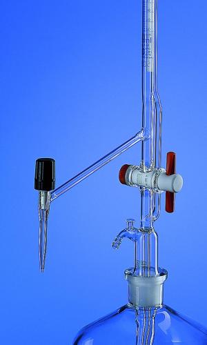 Burettes, Pellet 10:0,02ml PTFE stopcock w/o btl